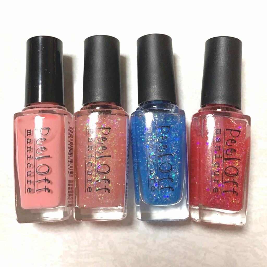 ピールオフマニキュア/キャンドゥ/マニキュアを使ったクチコミ（1枚目）