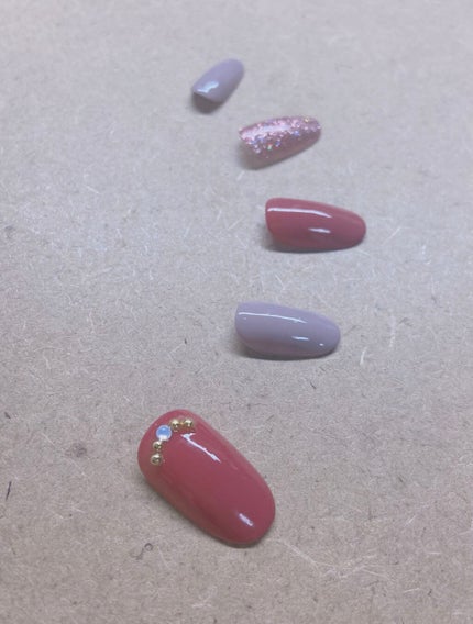 ネイルパーツ/セリア/ネイルチップ・パーツを使ったクチコミ(2枚目)