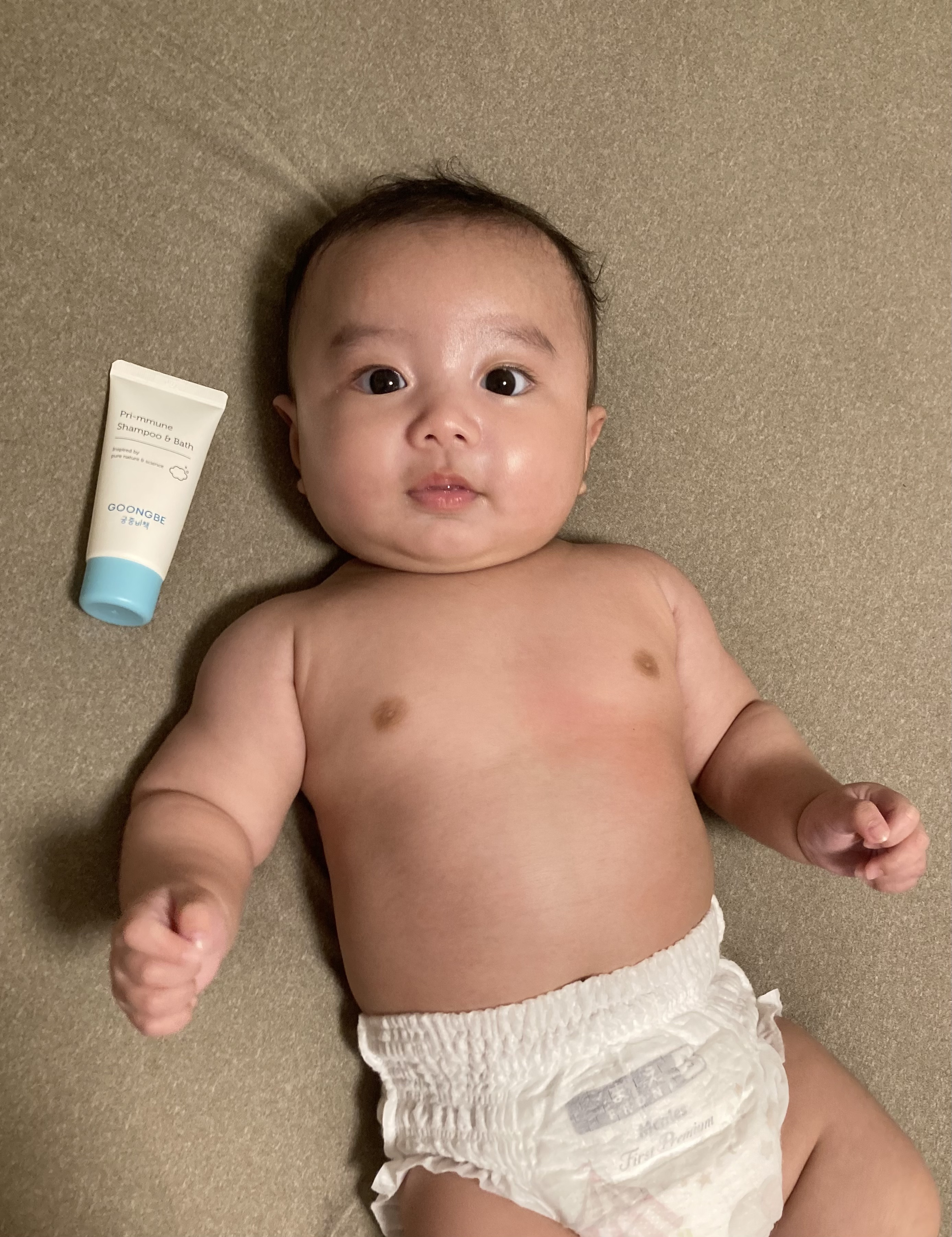 プリミューン全身ベビーソープ/GOONGBE/ボディソープを使ったクチコミ（1枚目）