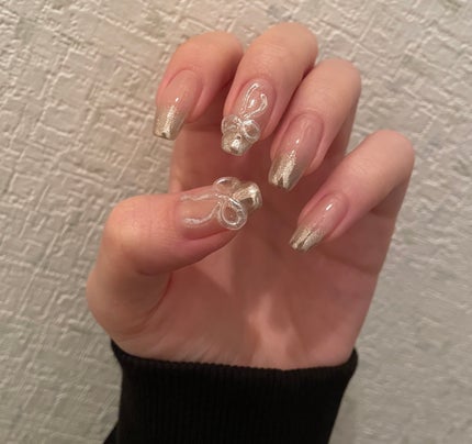 ジェルネイル(ライト対応)/セリア/ジェルネイルを使ったクチコミ(1枚目)