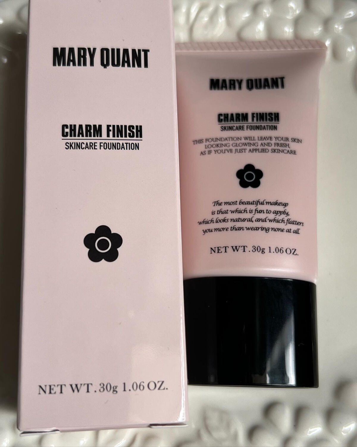 チャーム フィニッシュ /MARY QUANT/クリーム・エマルジョンファンデーションを使ったクチコミ（1枚目）