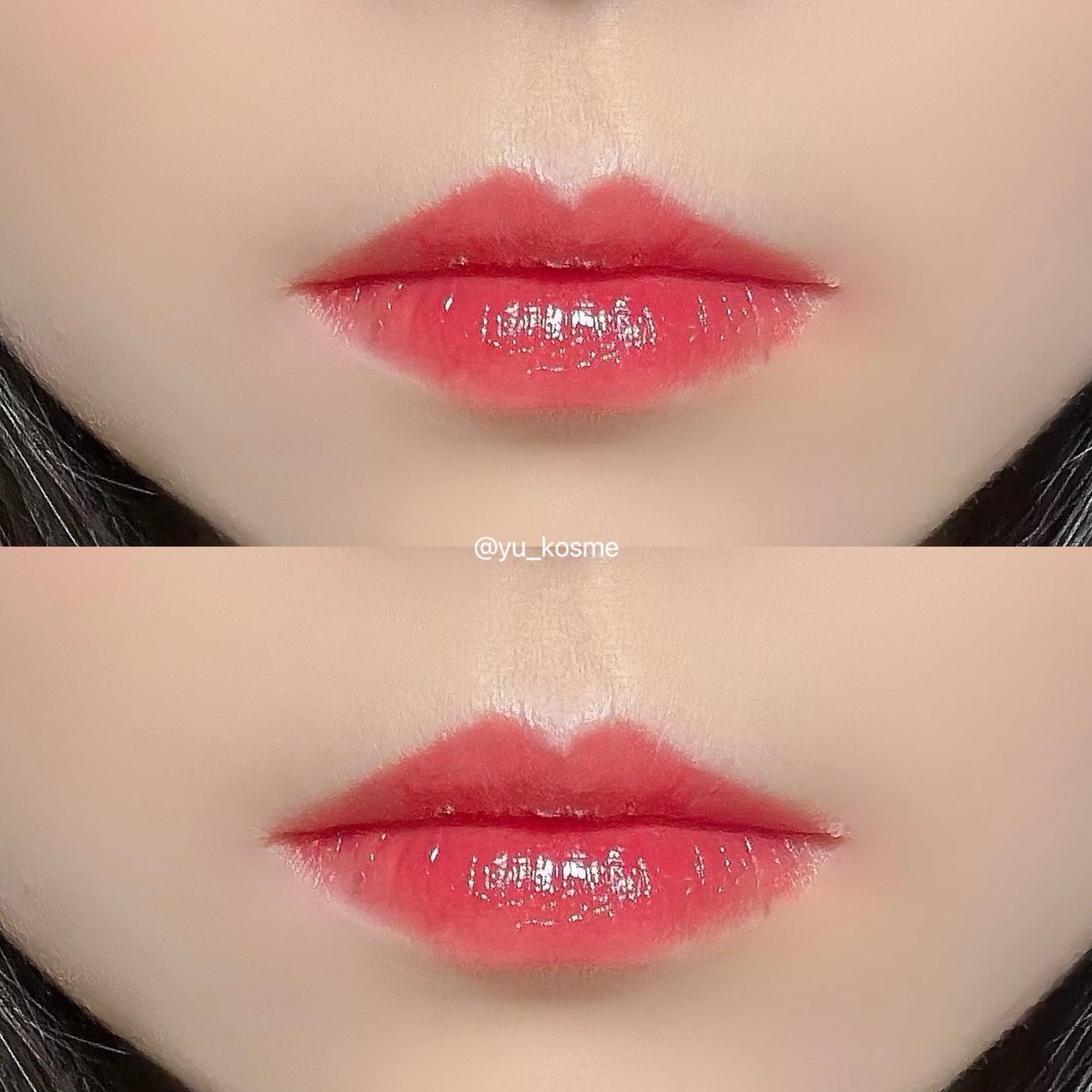 ジューシーラスティングティント/rom&nd/リップティントを使ったクチコミ(3枚目)