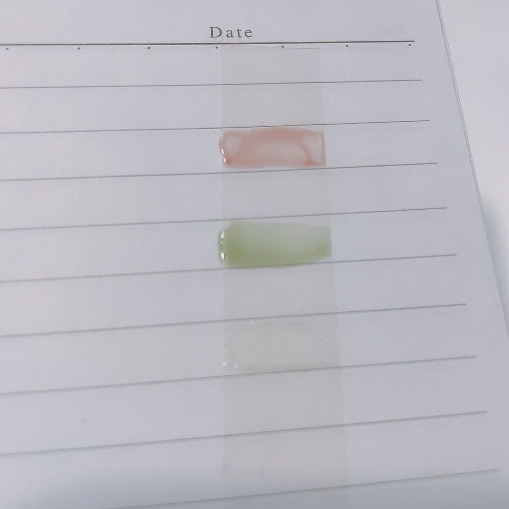 カラーベースコート ゼロ/uka/オールインワンネイルを使ったクチコミ（2枚目）