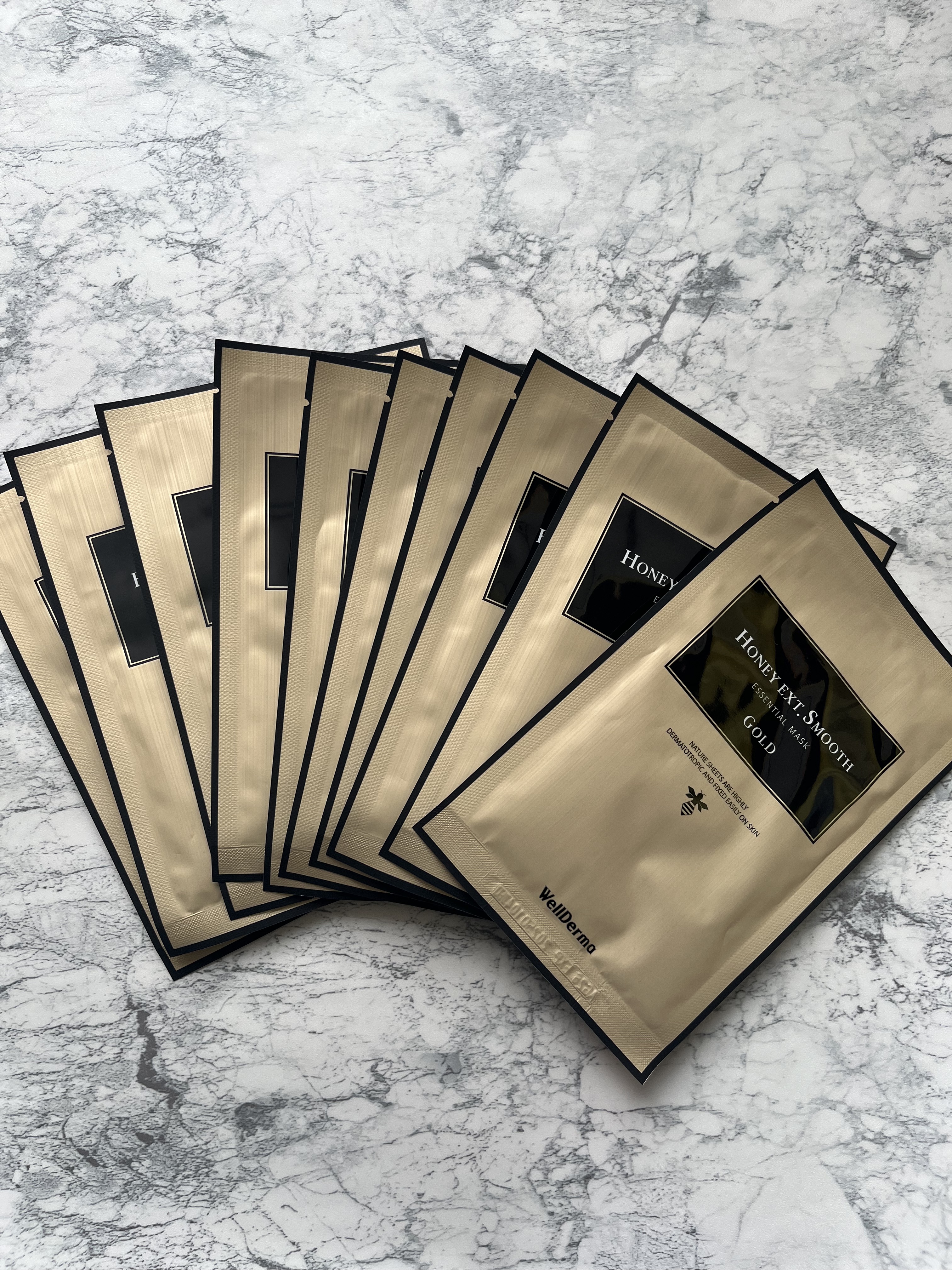 ハニースムースエッセンシャルマスクパック/WellDerma/シートマスク・パックを使ったクチコミ（3枚目）