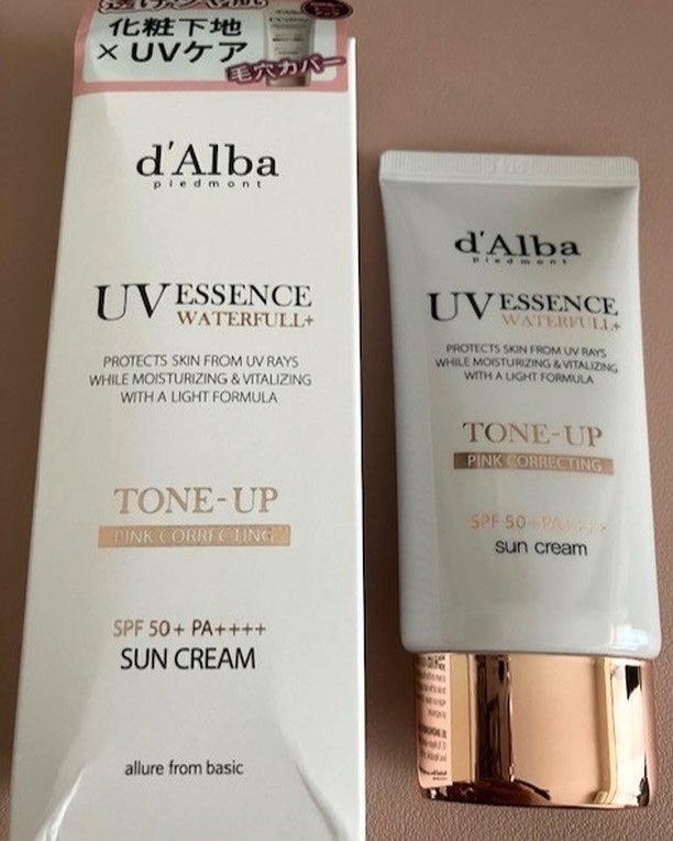 ウォータフルトーンアップサンクリーム/ダルバ/日焼け止めクリームを使ったクチコミ(1枚目)