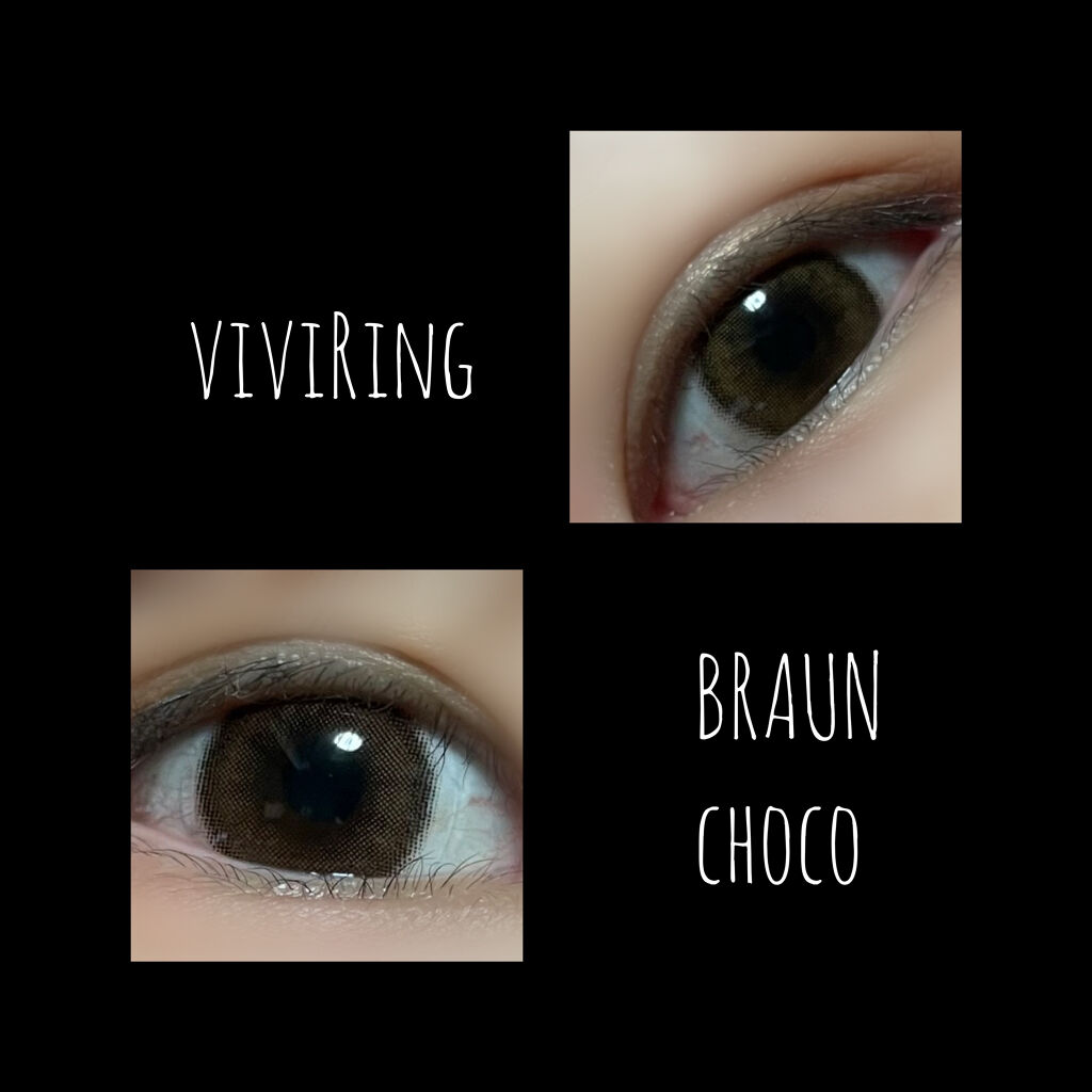 ViVi Ring 1Month/OLENS/カラーコンタクトレンズを使ったクチコミ（1枚目）