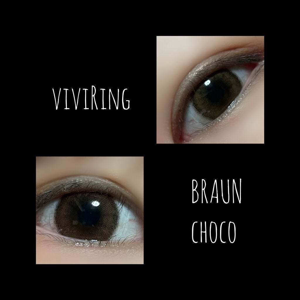 ViVi Ring 1Month/OLENS/カラーコンタクトレンズを使ったクチコミ(1枚目)