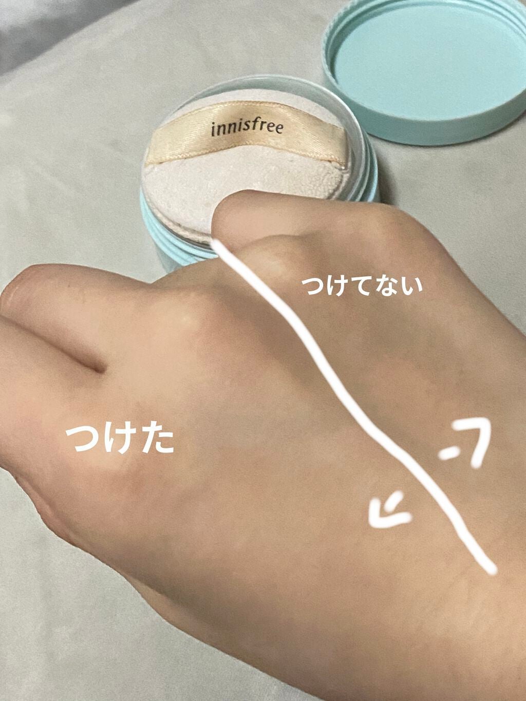 ノーセバム ミネラルパウダー/innisfree/ルースパウダーを使ったクチコミ(3枚目)