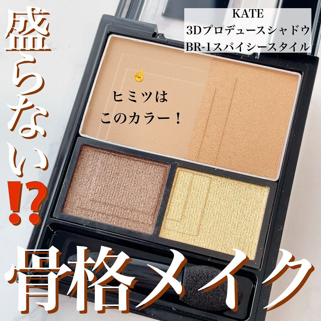 3Dプロデュースシャドウ BR-1 スパイシースタイル/KATE/アイシャドウパレットを使ったクチコミ（1枚目）