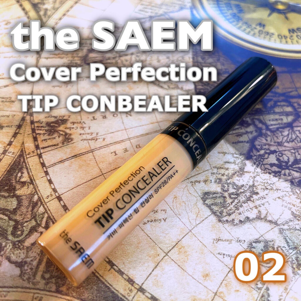 カバーパーフェクション チップコンシーラー/the SAEM/リキッドコンシーラーを使ったクチコミ(1枚目)