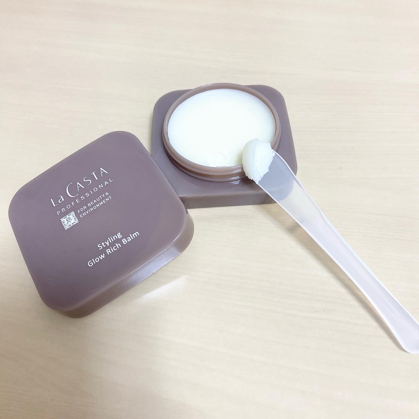 プロフェッショナル スタイリング グロウリッチ バーム /ラ・カスタ　プロフェッショナル/ヘアバームを使ったクチコミ（2枚目）