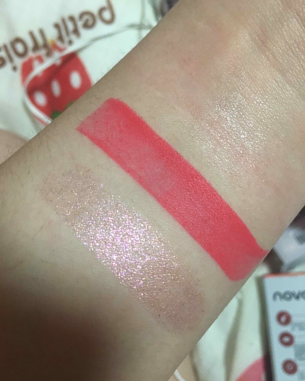 ミニトゥーマッチ PK004 サマーパンチ/ETUDE/口紅を使ったクチコミ（2枚目）