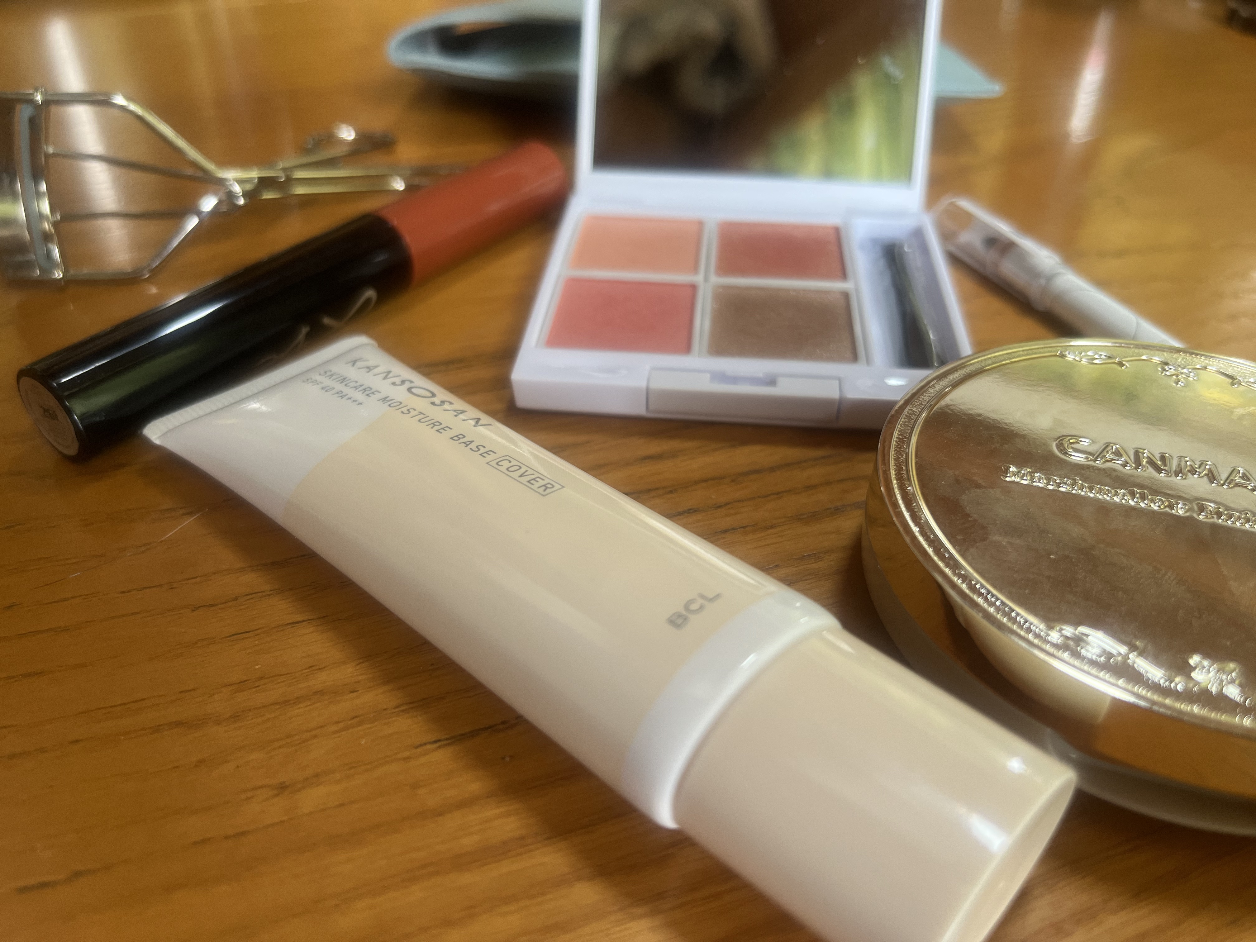 アイパレット EX09 フローラルオレンジ/ナチュラグラッセ/アイシャドウパレットを使ったクチコミ（2枚目）