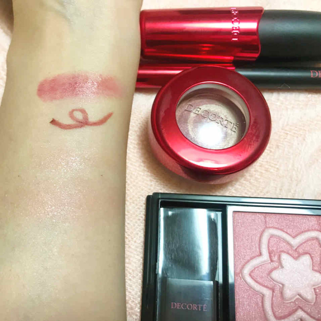 メイクアップ コフレ Ⅱ（クリスマスコフレ 2019） ラスティング ジェルアイライナー RD402/DECORTÉ/メイクアップキットを使ったクチコミ（3枚目）