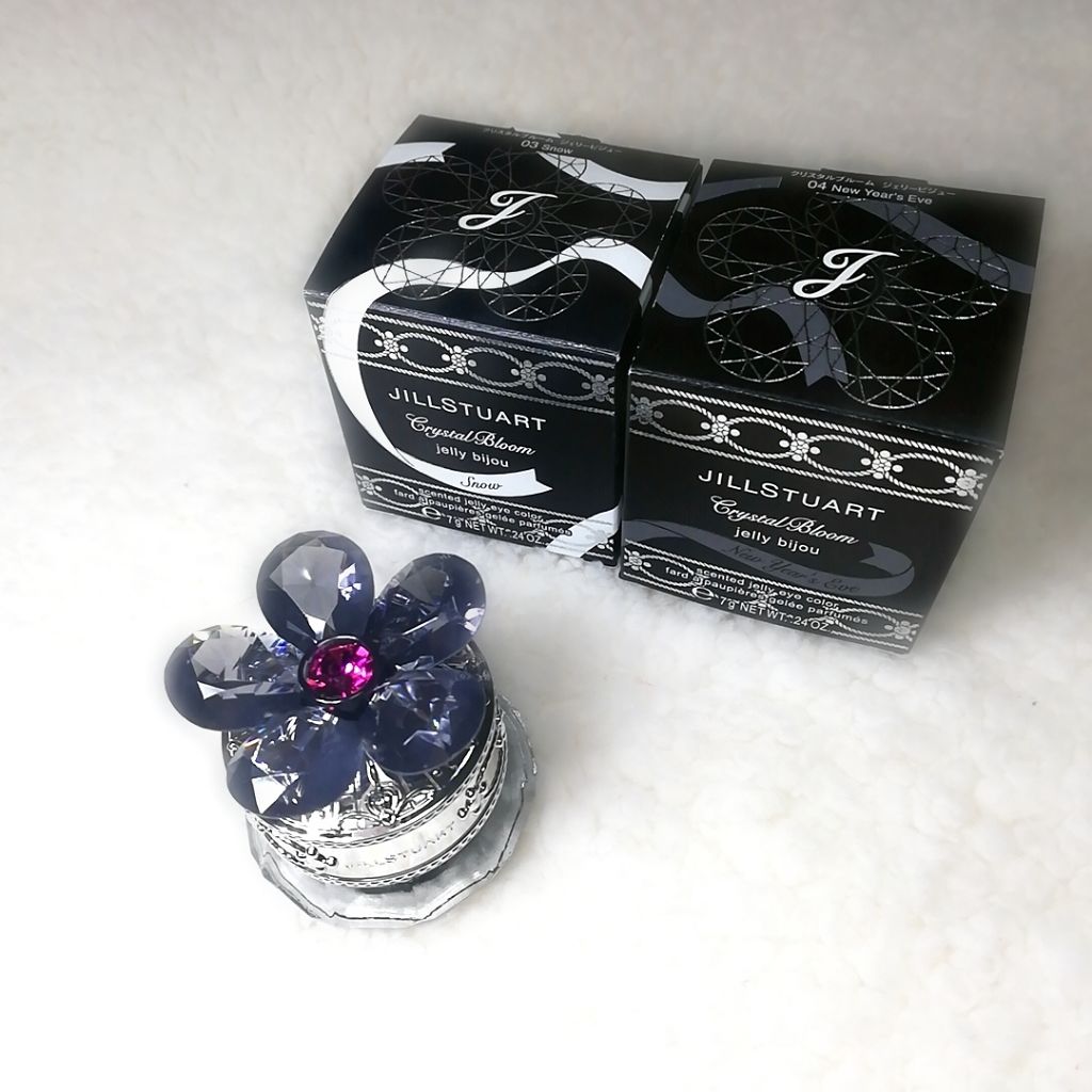ジルスチュアート クリスタルブルーム ジェリービジュー 04 New Year's Eve/JILL STUART/ジェル・クリームアイシャドウを使ったクチコミ（1枚目）