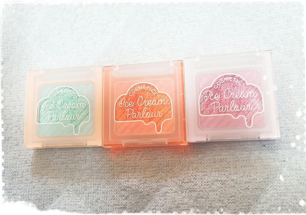 アイシャドウ/アイスクリームパーラー コスメティクス/単色アイシャドウを使ったクチコミ（1枚目）