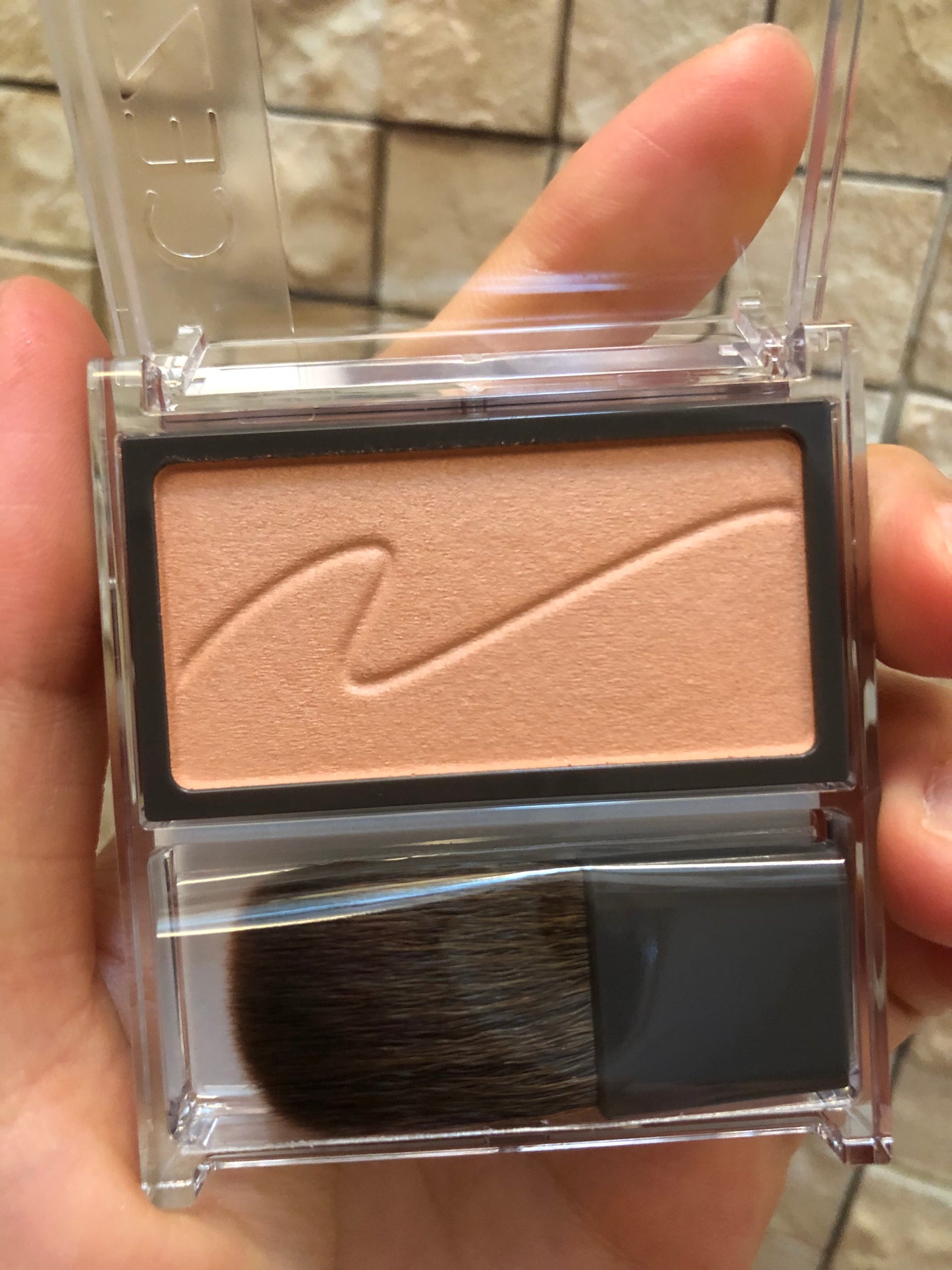 チークブラッシュ/CEZANNE/パウダーチークを使ったクチコミ(2枚目)