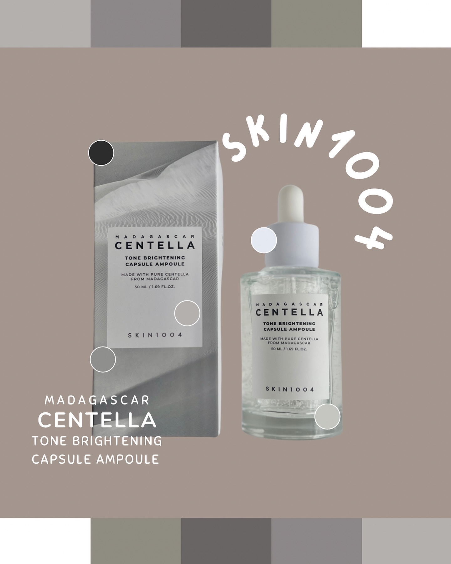 トーンブライトニング カプセルアンプル/SKIN1004/美容液を使ったクチコミ（1枚目）