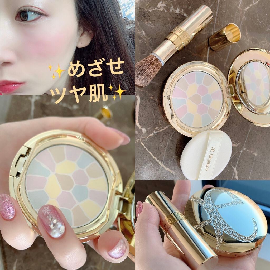 ラ プードル オートニュアンス/Elégance/プレストパウダーを使ったクチコミ(2枚目)