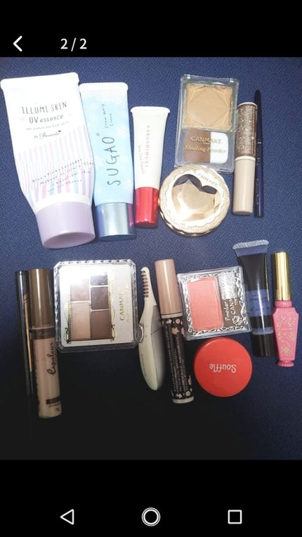 【旧品】パウダーチークス/キャンメイク/パウダーチークを使ったクチコミ(2枚目)