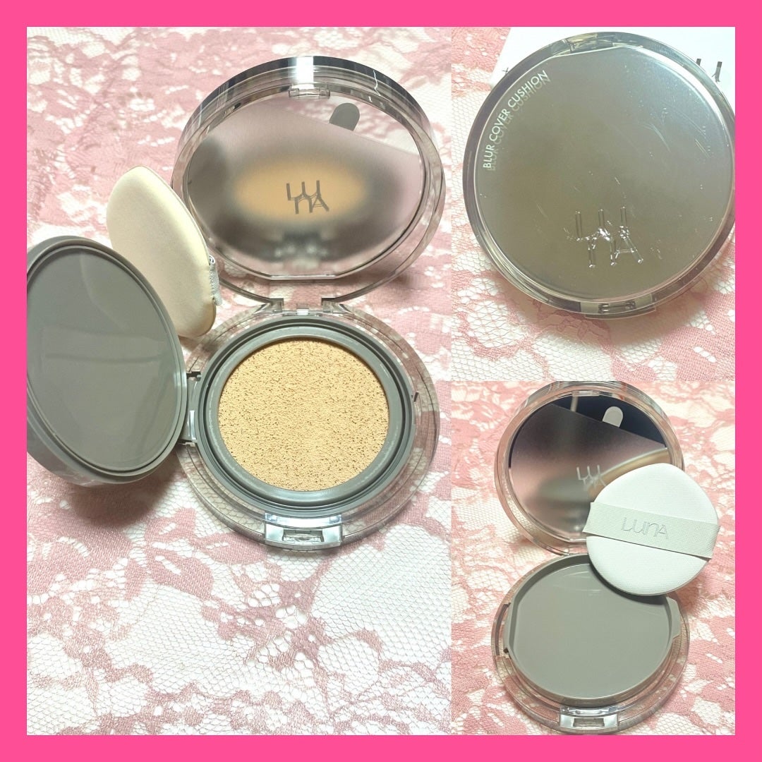 ブラーカバークッション/LUNA/クッションファンデーションを使ったクチコミ(2枚目)