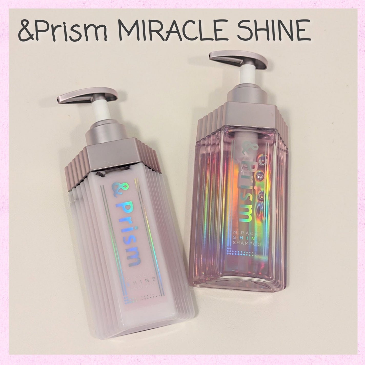 ミラクル シャイン シャンプー/ヘアトリートメント/&Prism/市販シャンプーを使ったクチコミ(1枚目)