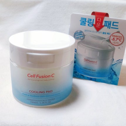 ポストアルファクーリングパッド/Cell Fusion C(セルフュージョンシー)/トナーパッドを使ったクチコミ(1枚目)