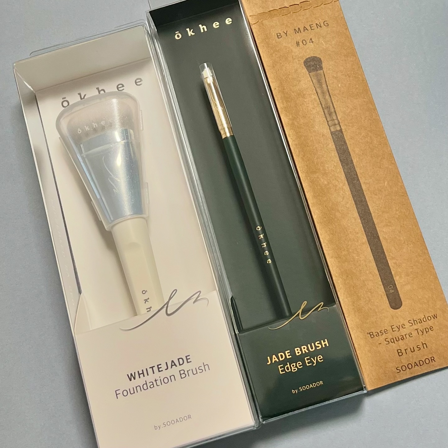 okhee Edge Eye Brush(NUN05)/SOOA DOR/メイクブラシを使ったクチコミ（2枚目）