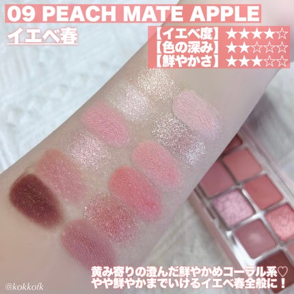 プロ アイ パレット エアー/CLIO/アイシャドウパレットを使ったクチコミ(4枚目)