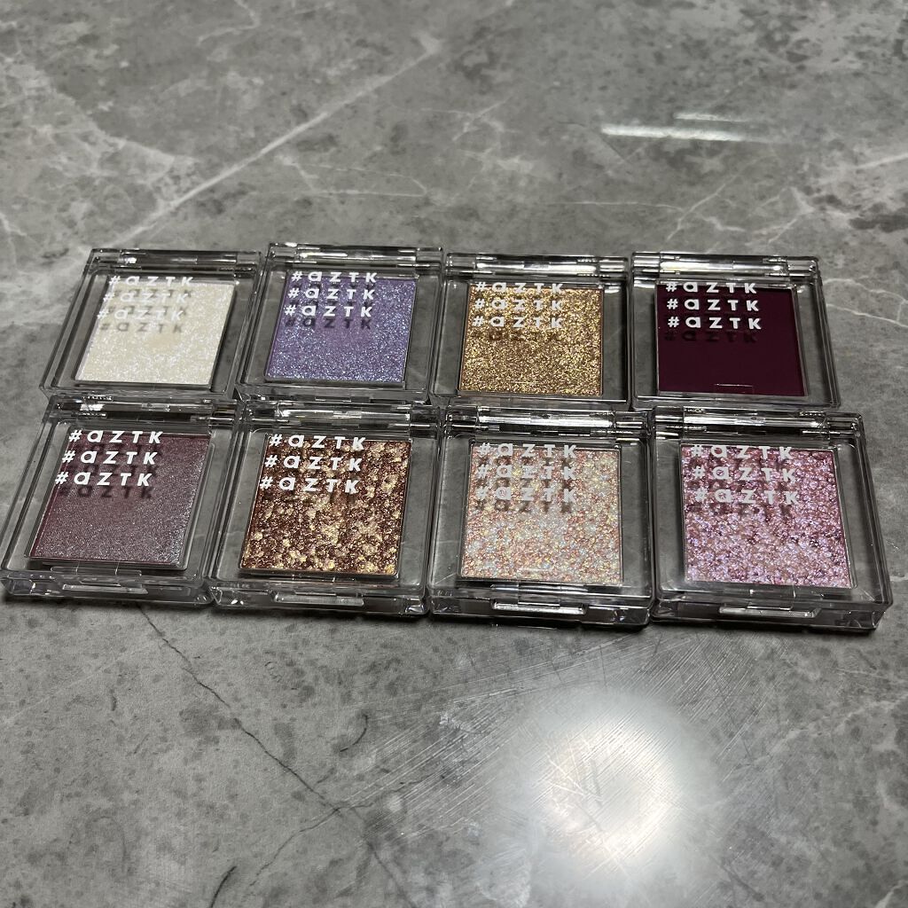 シングルアイシャドウ/aZTK/単色アイシャドウを使ったクチコミ（1枚目）