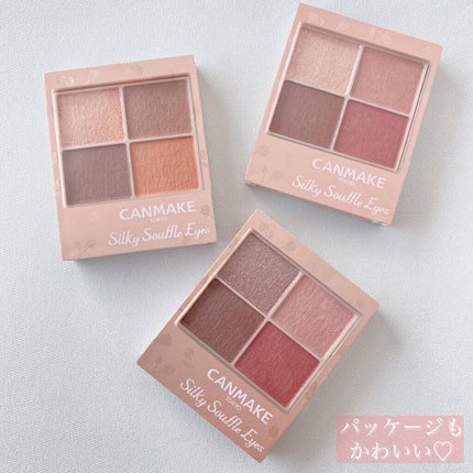 シルキースフレアイズ(マットタイプ)/キャンメイク/アイシャドウパレットを使ったクチコミ(5枚目)