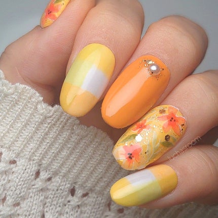 ジェルネイル(ライト対応)/セリア/ジェルネイルを使ったクチコミ(5枚目)