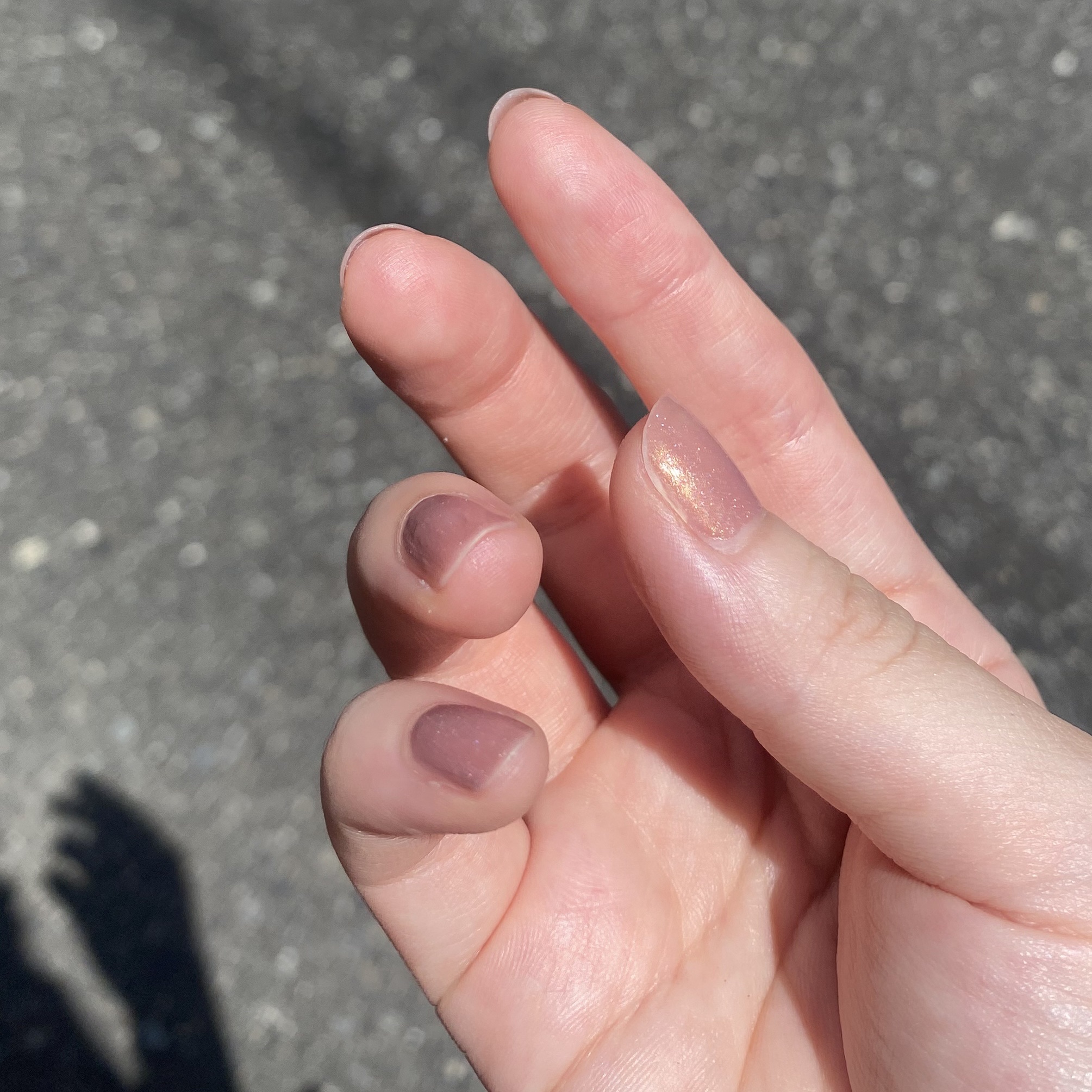 エクセル ネイルポリッシュ N/excel/マニキュアを使ったクチコミ（3枚目）