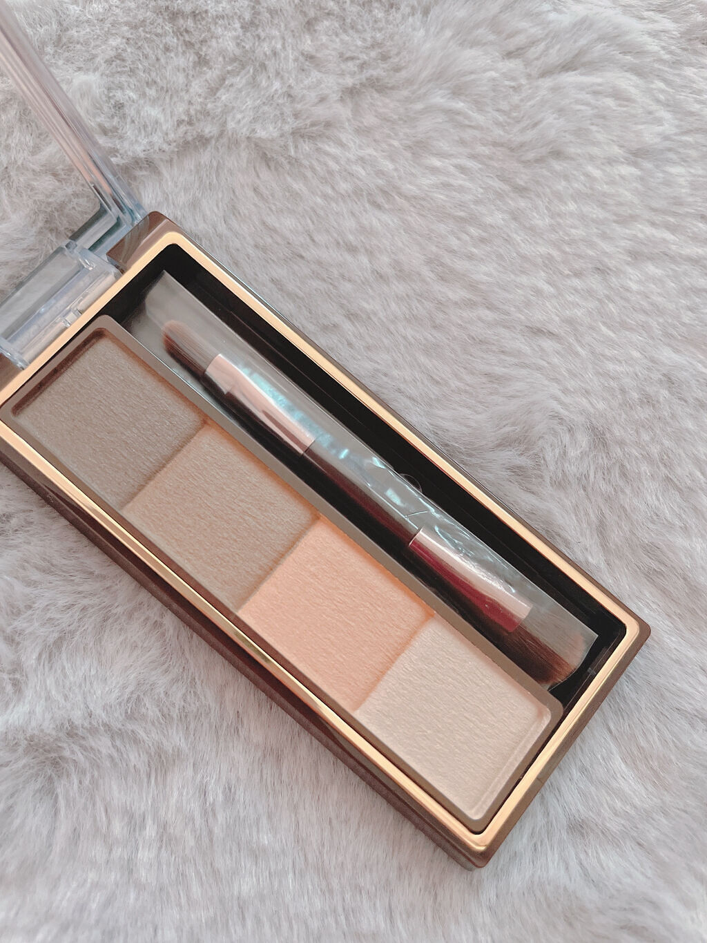 スタイリング パウダーアイブロウ SE02 ライトブラウン/excel/パウダーアイブロウを使ったクチコミ（2枚目）