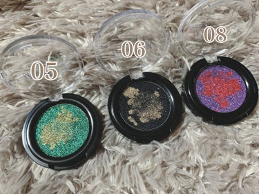 URGLAM　SPARKLE EYESHADOW/U R GLAM/シングルアイシャドウを使ったクチコミ（2枚目）