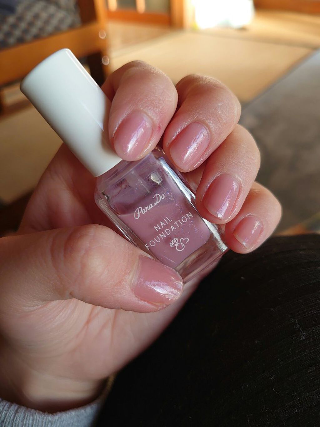 ネイルファンデーション/パラドゥ/マニキュアを使ったクチコミ（2枚目）