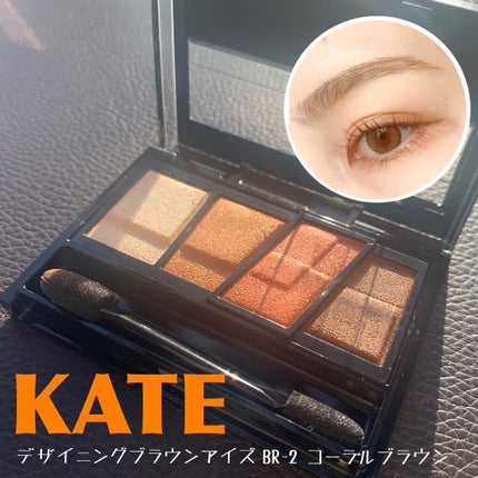 デザイニングブラウンアイズ/KATE/アイシャドウパレットを使ったクチコミ(1枚目)