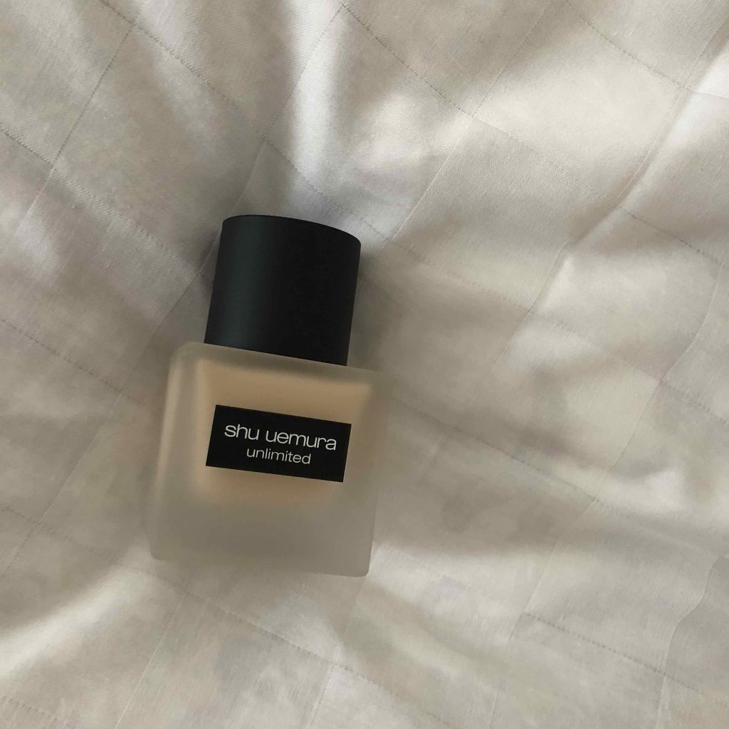 （旧）アンリミテッド ラスティング フルイド/shu uemura/リキッドファンデーションを使ったクチコミ（1枚目）