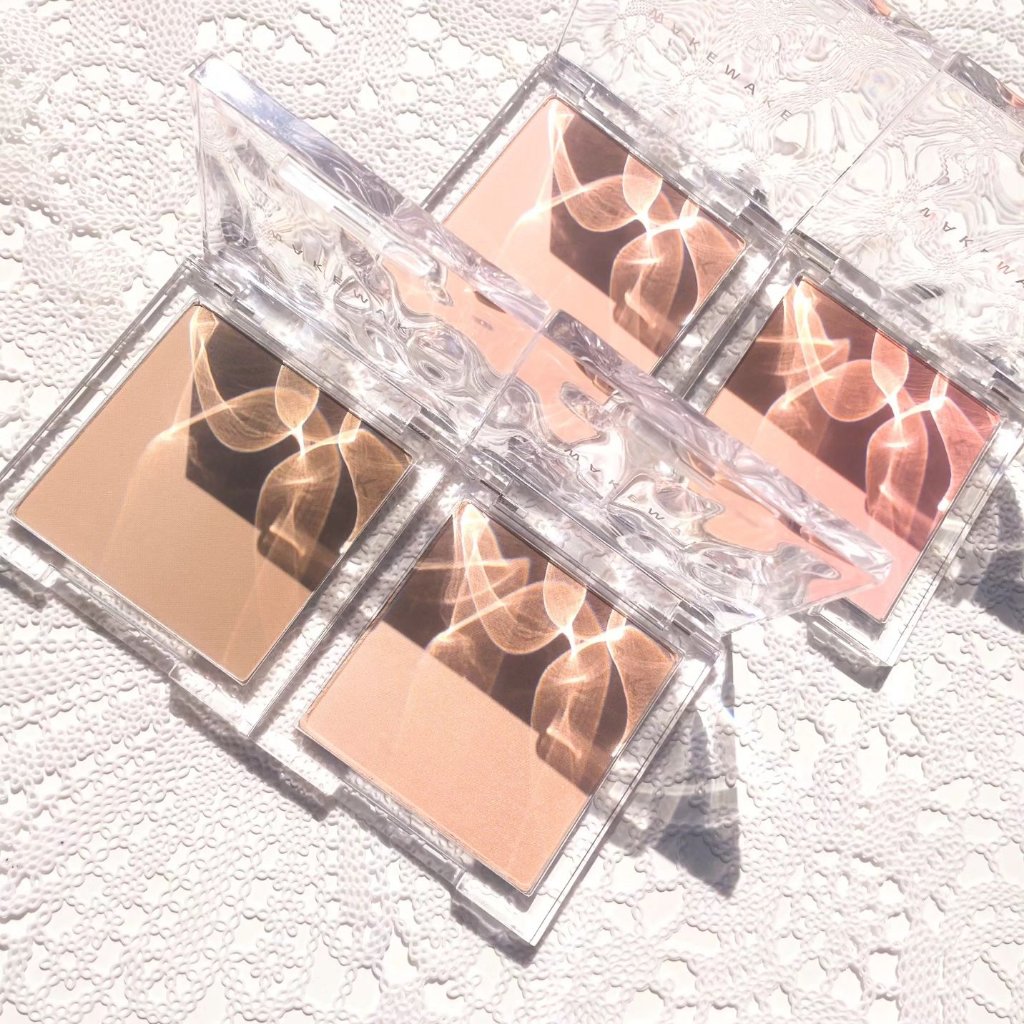 ミックスブラーリングボリュームブラッシャー/wakemake/パウダーチークを使ったクチコミ（2枚目）