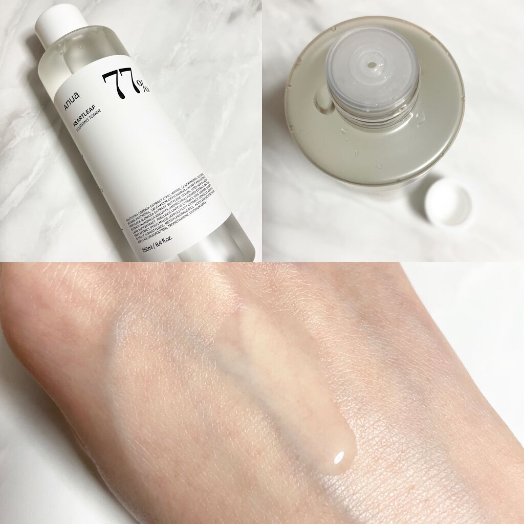 ドクダミ 77 スージングトナー/Anua/化粧水を使ったクチコミ（2枚目）