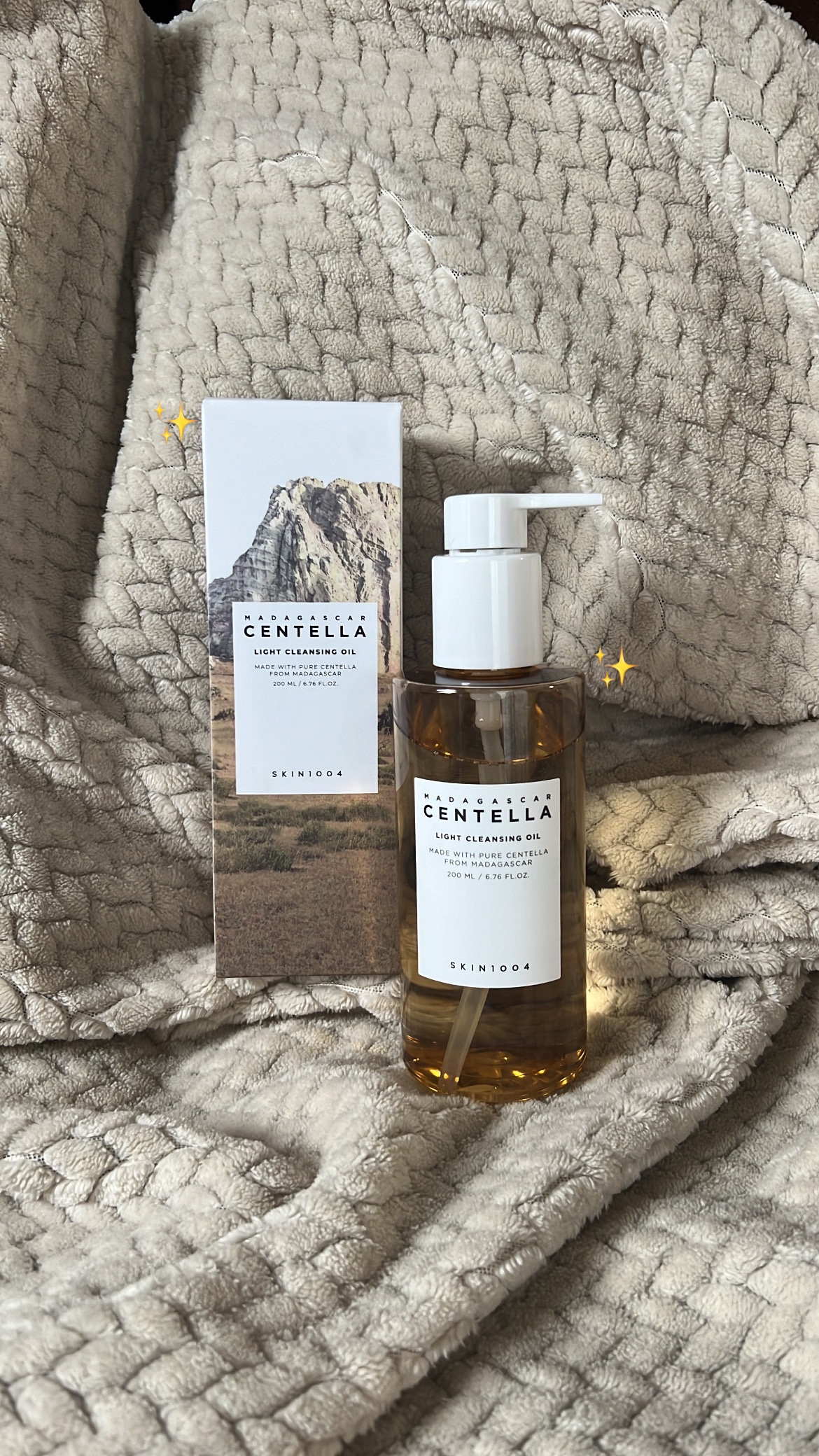センテラ ライトクレンジングオイル/SKIN1004/オイルクレンジングを使ったクチコミ（1枚目）