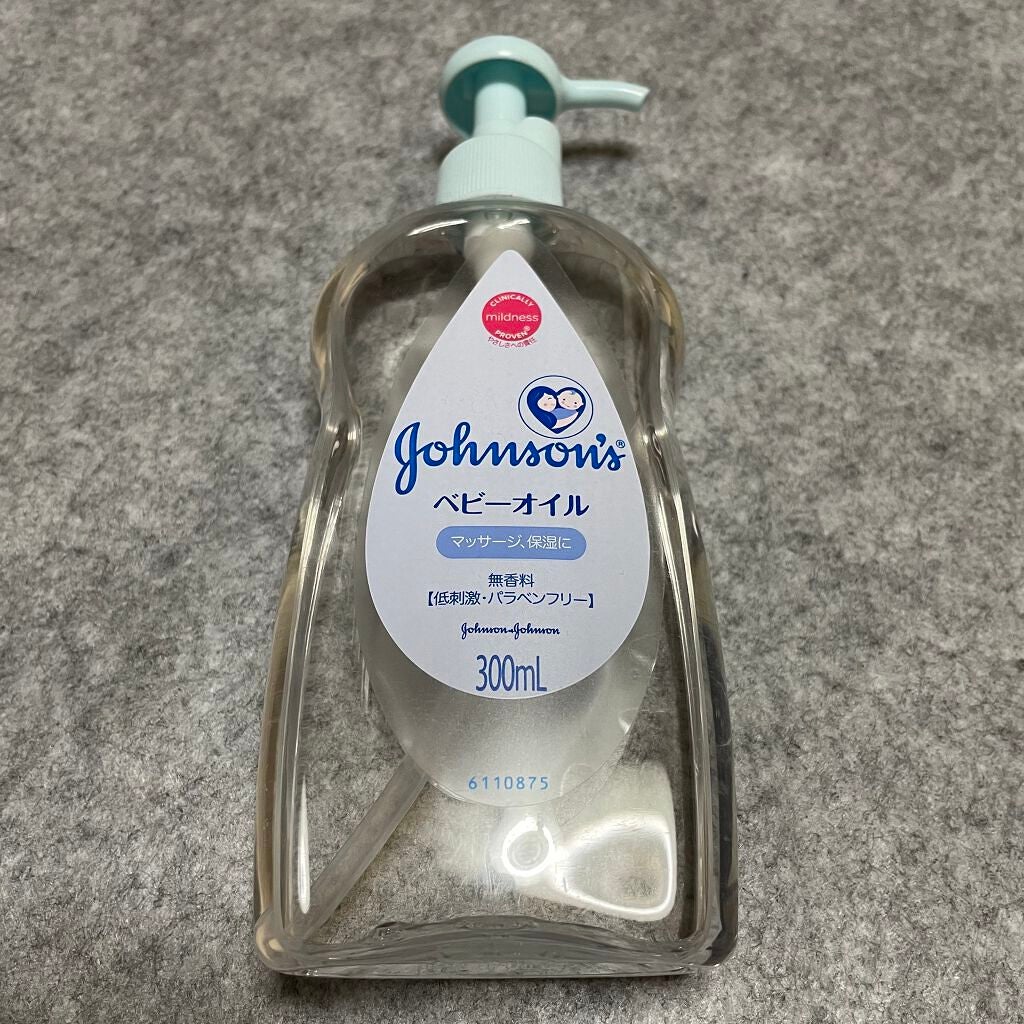 ジョンソン ベビーオイル 無香料/ジョンソンベビー/ボディオイルを使ったクチコミ(1枚目)