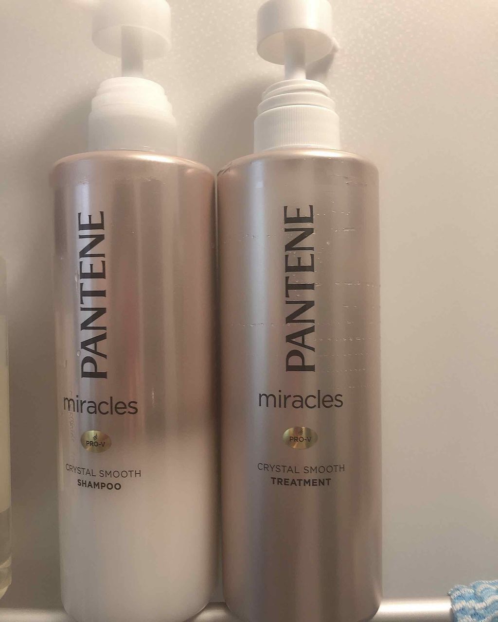 ミラクルズ クリスタルスムース シャンプー/トリートメント/パンテーン/市販シャンプーを使ったクチコミ(1枚目)