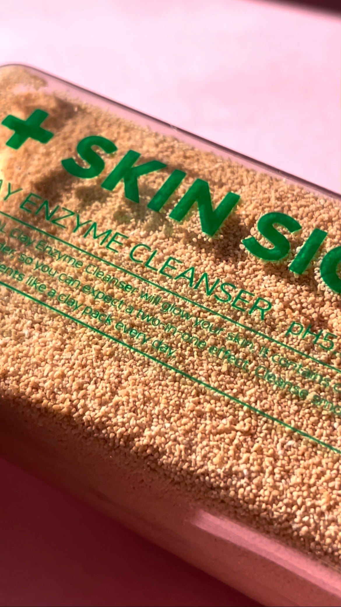 ピンククレイ酵素クレンザー/SKIN SIGNAL/洗顔パウダーを使ったクチコミ(2枚目)