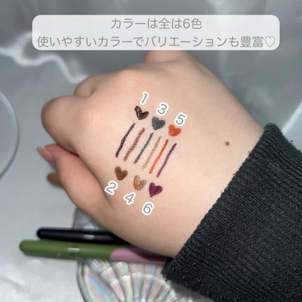 カラーシェイクライナー/C’est la pointe/リキッドアイライナーを使ったクチコミ(6枚目)