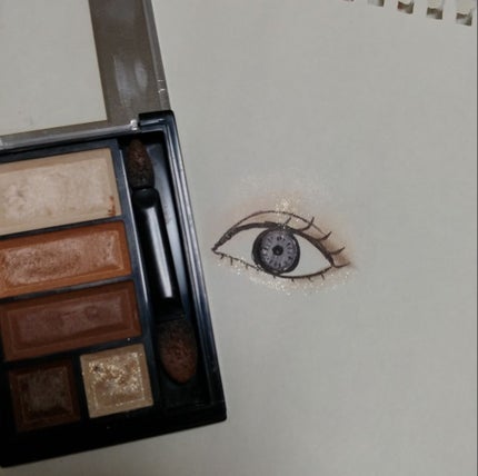 ショコラスウィート アイズ ソフトマット/リンメル ロンドン/アイシャドウパレットを使ったクチコミ(2枚目)