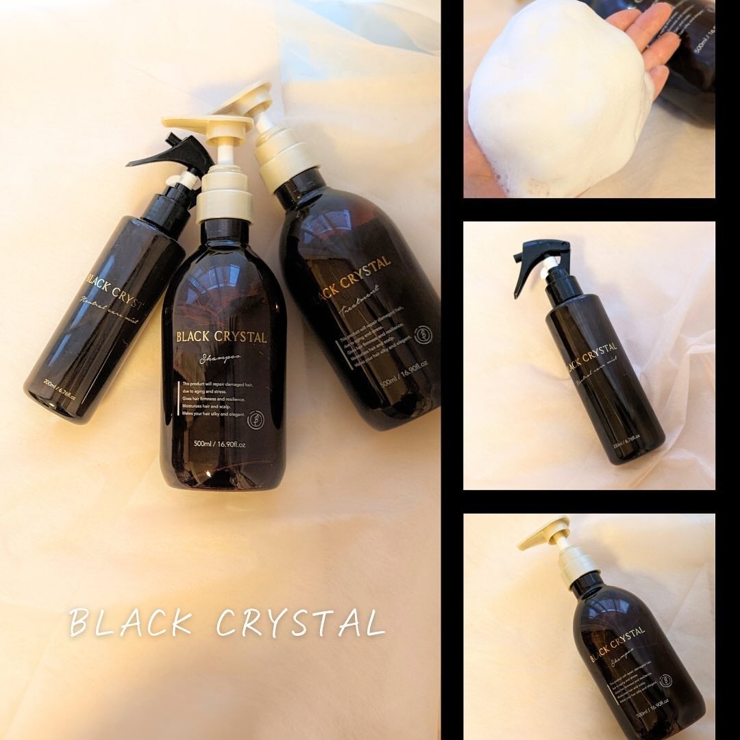 ブラッククリスタル シャンプー & トリートメント/BLACK CRYSTAL/サロンシャンプーを使ったクチコミ(2枚目)