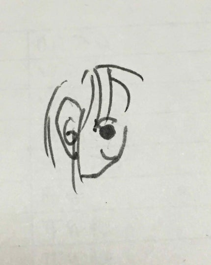 亜美(アミ) on LIPS 「私の画力ゼロの絵を添えてこんにちは🌞今日は私の事故前髪を助けて..」(4枚目)