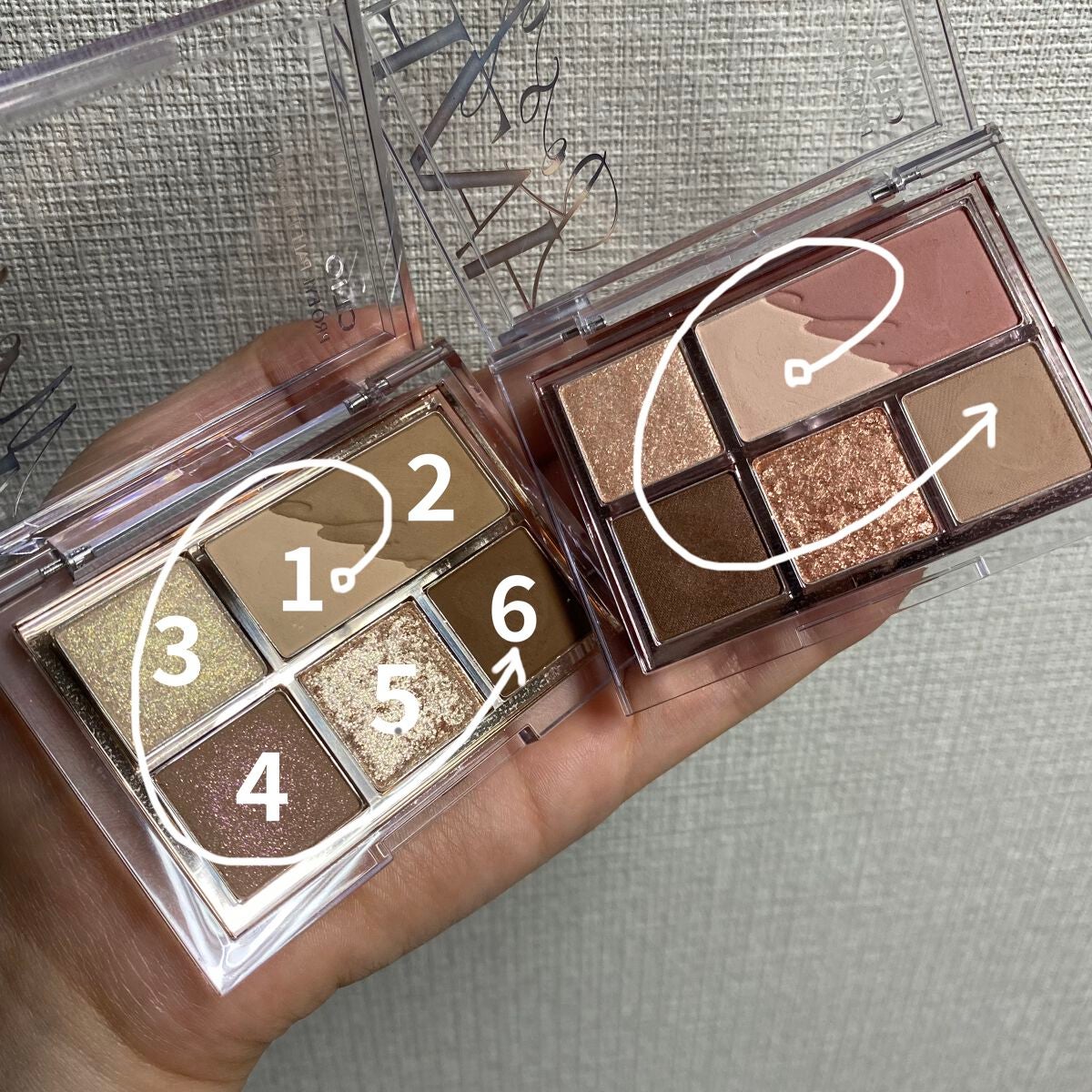 プロ アイパレット ミニ/CLIO/アイシャドウパレットを使ったクチコミ(2枚目)