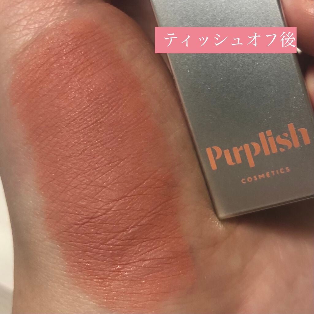 PERSONAL VELVET LIP TINT/purplish/口紅を使ったクチコミ(2枚目)